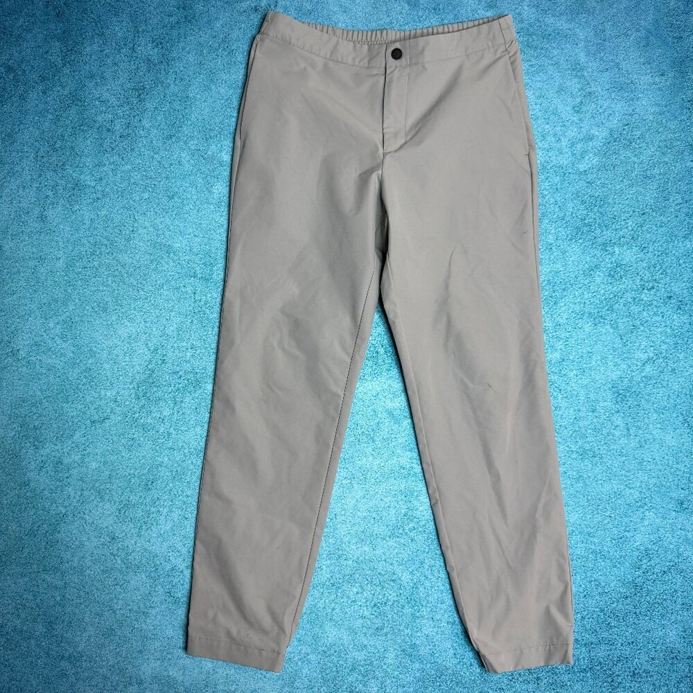 Banana Republic Men’s 34 Gray Performance Tech Jogger Pants Golf Career